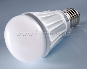 LED spuldze, apa kupols, ar dzestju